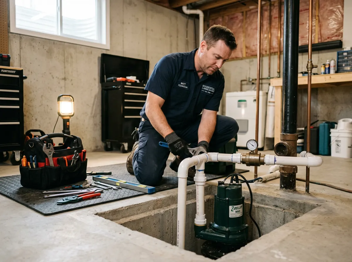 Sump Pump Service